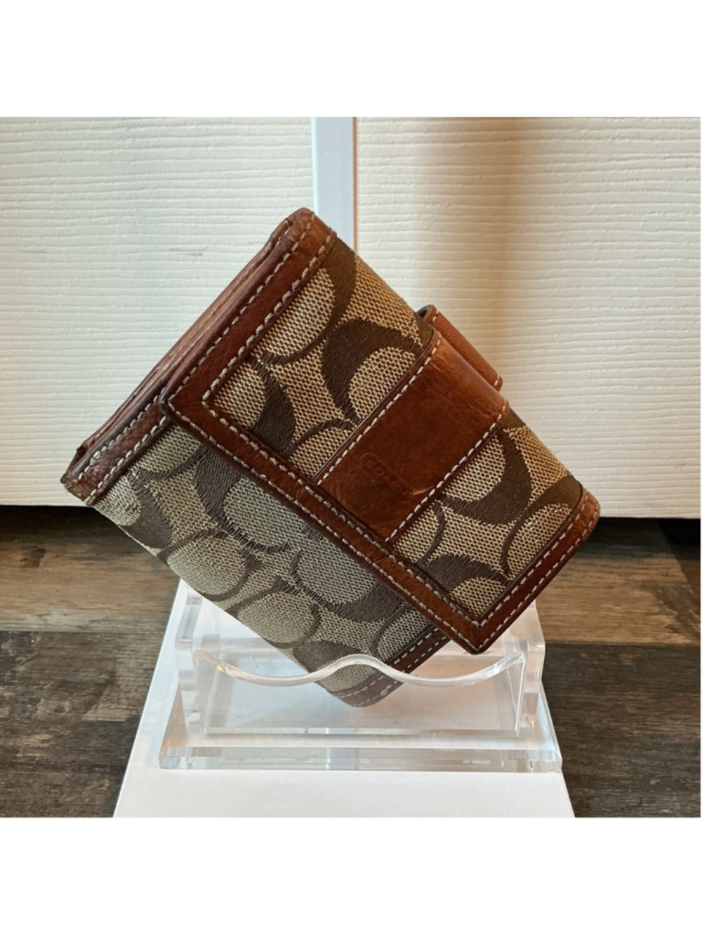 Coach Signature Bifold Wallet